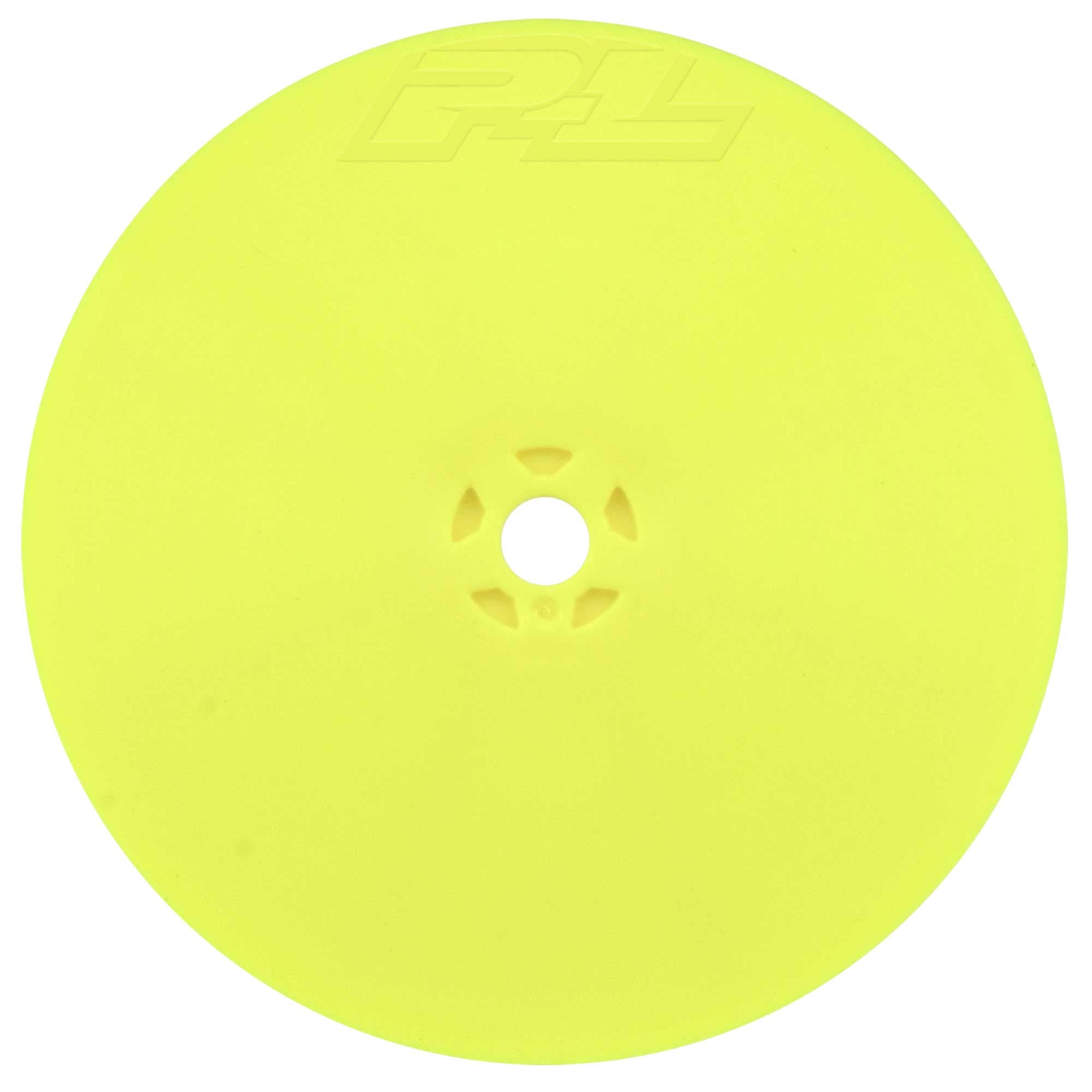 Pro-line Racing 1/10 Velocity 4 Wheel Drive Front 2.2" 12mm Buggy Wheels 2 Yellow AE B74 PRO276802