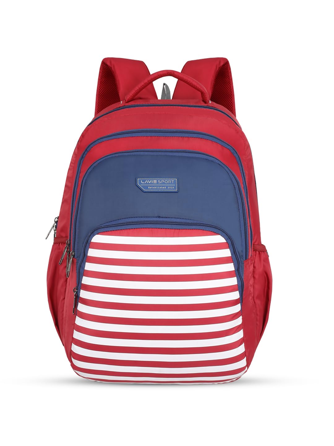 Lavie Sport49cm Floral Printed 39 Litres School Backpack for Girls | Stylish and Trendy Casual Backpack | With Rain Cover
