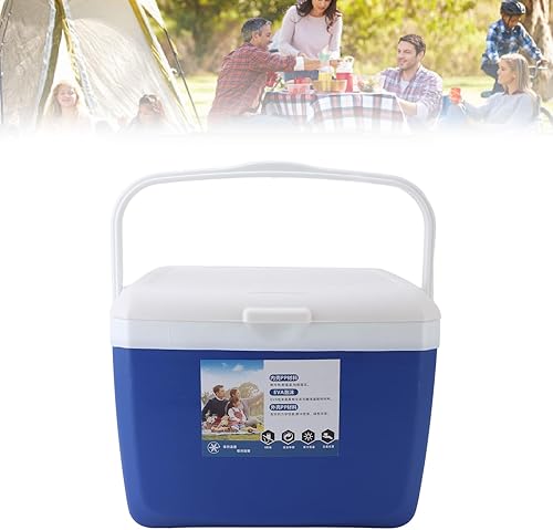 Miniatura 5 de Sorandy Enfriador portátil aislado de 13 L, a prueba de fugas, enfriador portátil aislado con asa de transporte, bolsas de hielo duras a prueba de