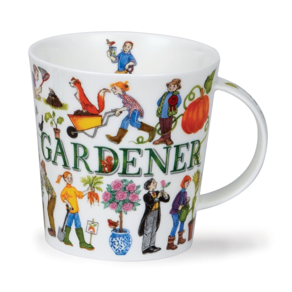 Dunoon Cairngorm The Gardener tasse originale en porcelaine de 0,48 l idée cadeau nature