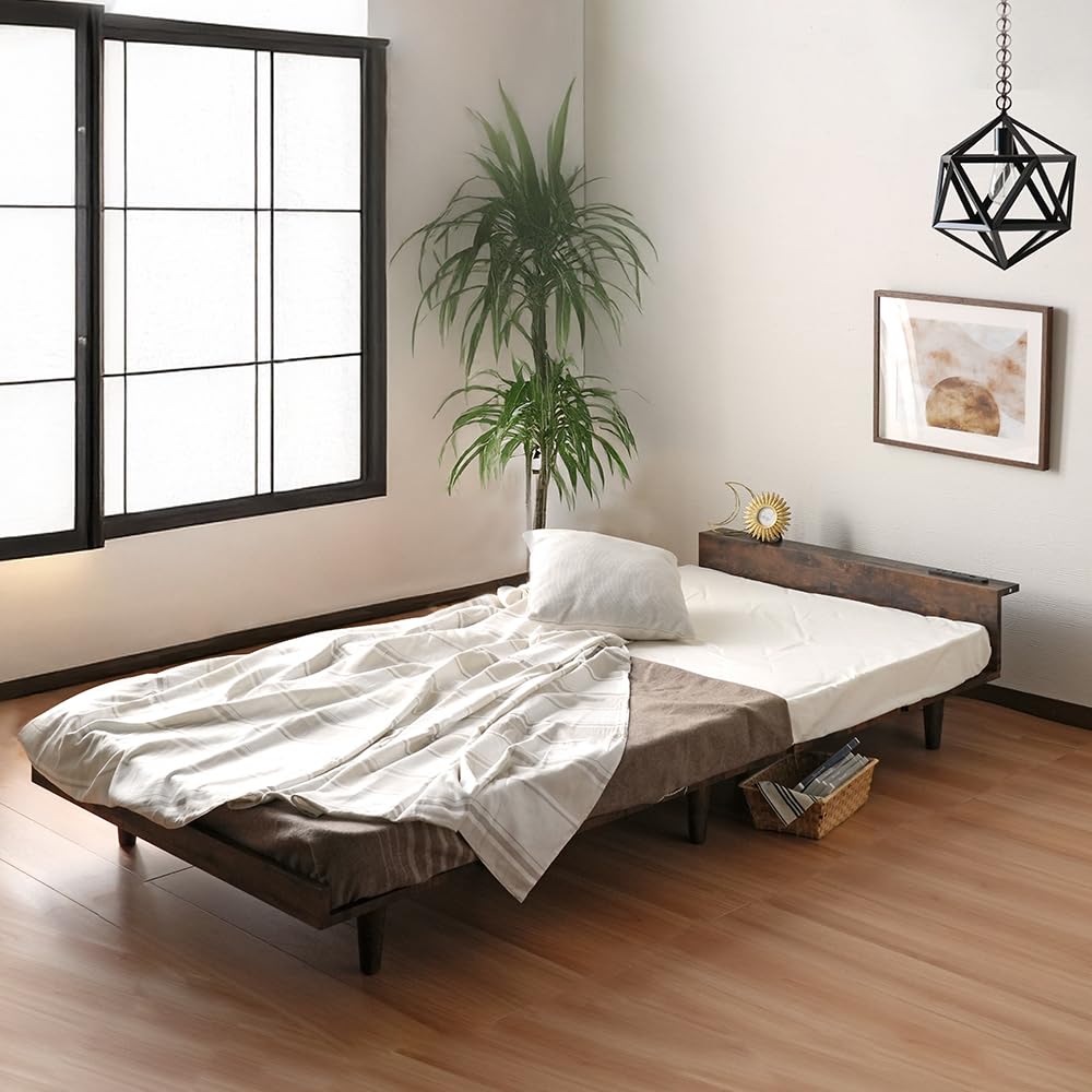 Bicksley semi-double bed(frame only) Bicksley semi-double 【公式通販】