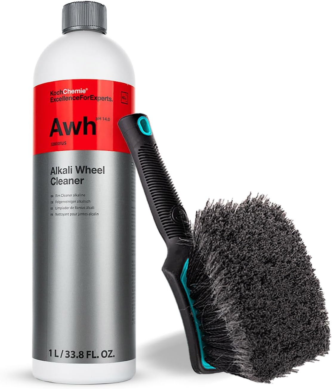 KOCHCHEMIE Alkali Wheel Cleaner & Detail Factory Wheel Brush Bundle