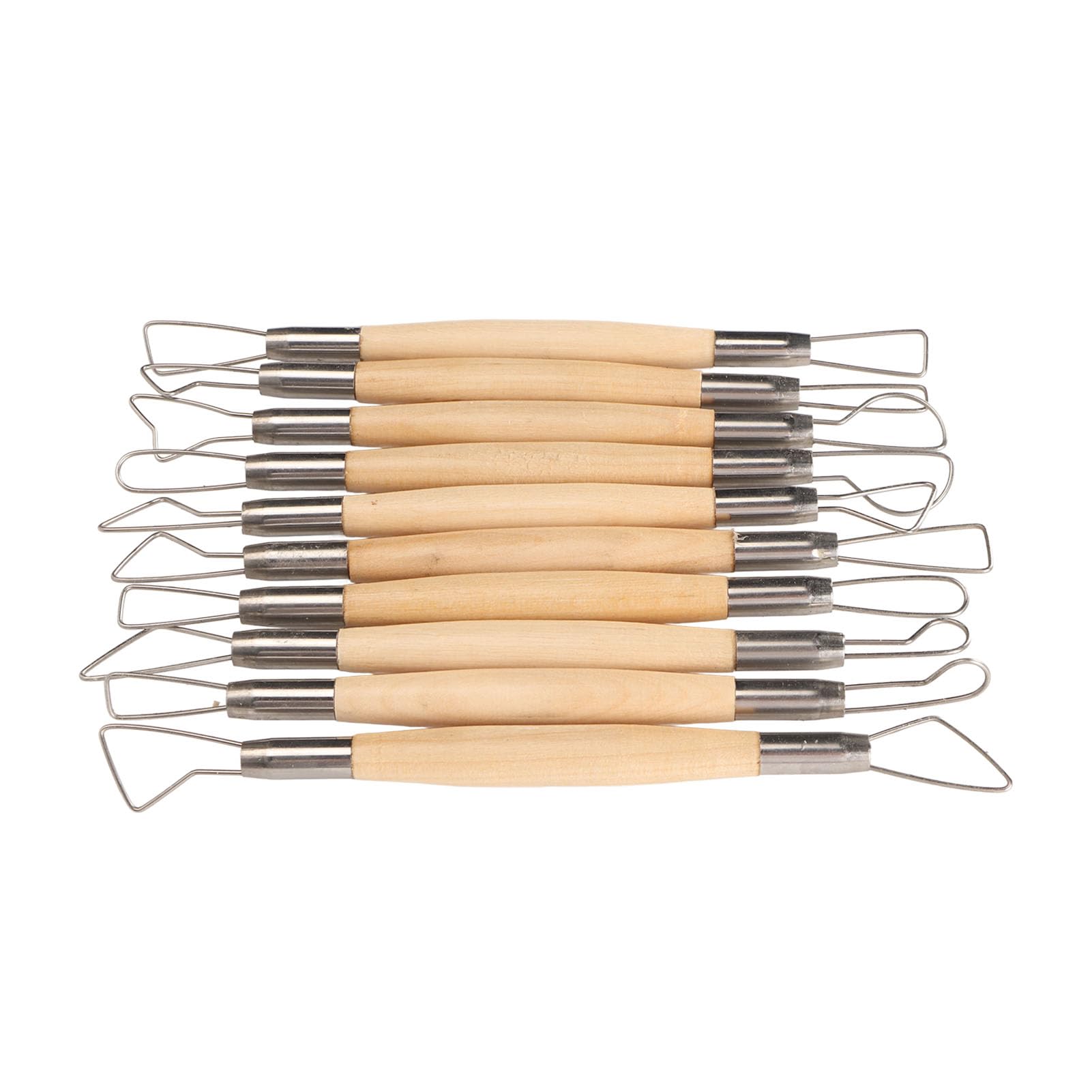 Dubbelzijdig Klei-Beeldhouwgereedschap – RVS Snijset Voor Keramiek, Hout En Gips – Professioneel & Hobby