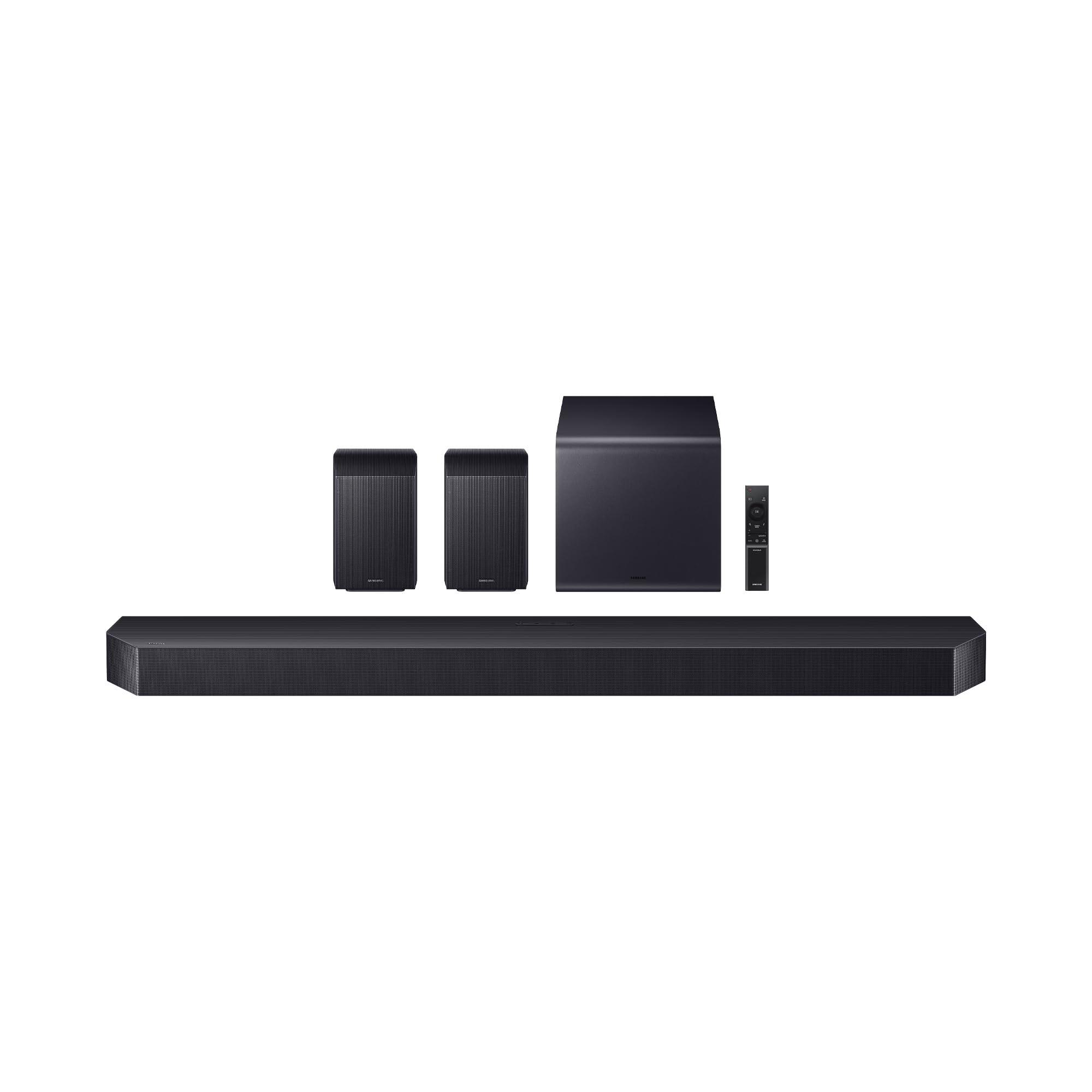 Samsung Q-Serie Soundbar HW-Q990H/XC 11.1.4 Canali, Full Surround Subwoofer, Rear Speaker, Wireless Dolby Atmos, DTS XSpaceFit Sound Pro, Q-Symphony, Connessione TV Wireless, 2026