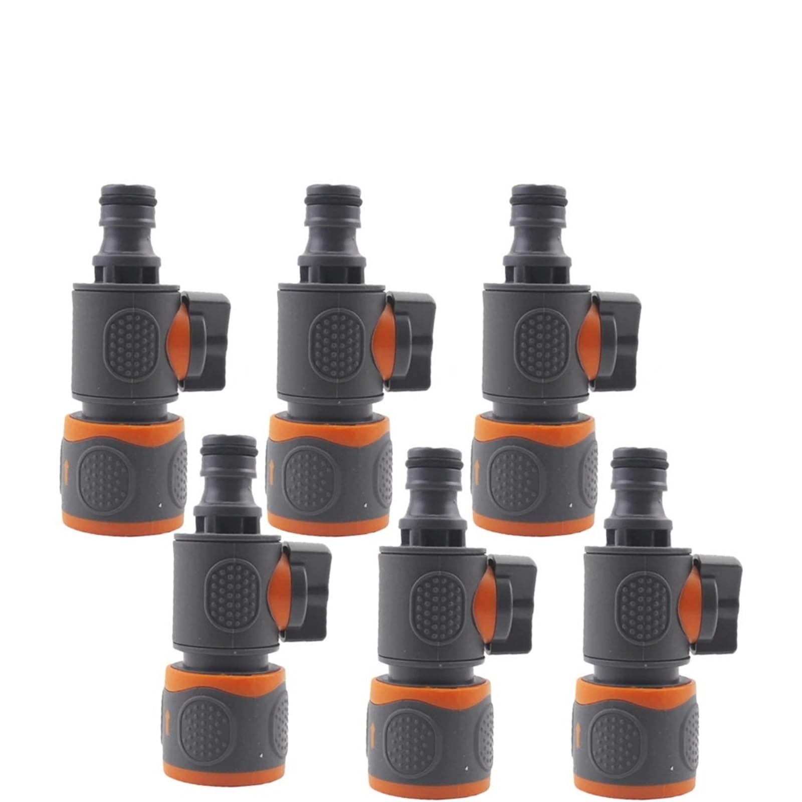 1-9 pz Tubo da Giardino Quick Connect Adattatori Rubinetto Valvola di Intercettazione Raccordo di Irrigazione Connettore for Rubinetti Pistole A Spruzzo Sistemi(B 6Pcs)