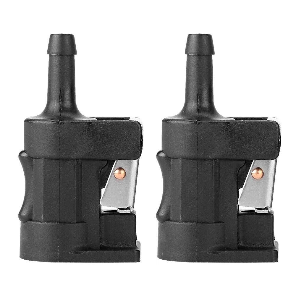 Parti marine 6G1-24304-10 2 pz 6mm Connettore della linea del carburante Raccordi per tubi adatti per tubo serbatoio motore fuoribordo Yamaha 6Y1-24305-06