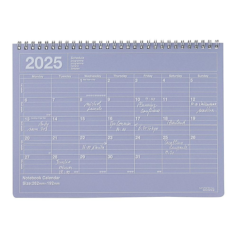 Amazon.co.jp: 手帳 2025 スケジュール帳 2025年1月始まりマンスリー