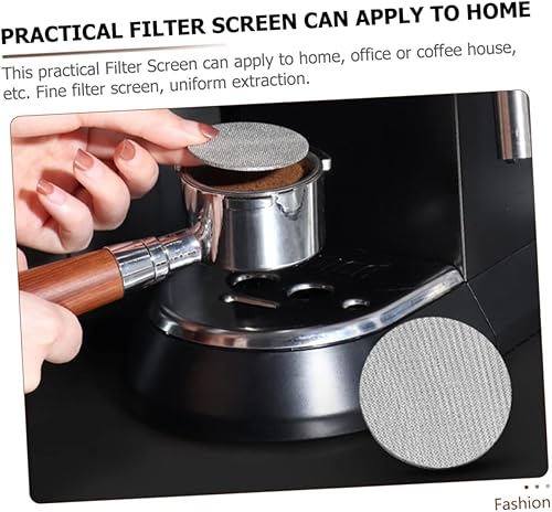 Miniatura 4 de 5 unids cafetera filtro espresso molido cafeterías expresso colador de metal expresso café expresso pedidos anteriores café portafiltro pantalla de