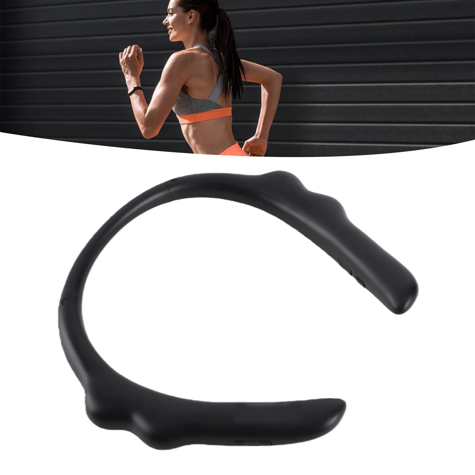 Cuffie Wireless Precise con Archetto da Collo IPX4 Cuffie Stereo Impermeabili Bluetooth 5.3 con Archetto da Collo con Microfono a Cancellazione di Rumore per Corsa, Escursionismo, Fitness,