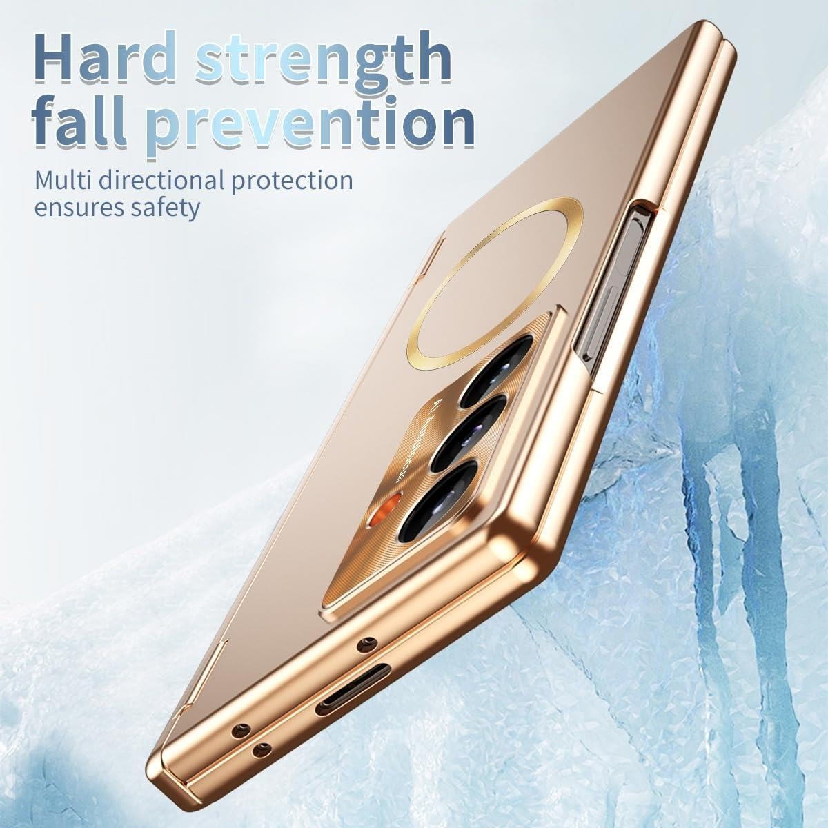 Custodia for Samsung Galaxy Z Fold 8 Ultra slot S-Pen ricarica magnetica