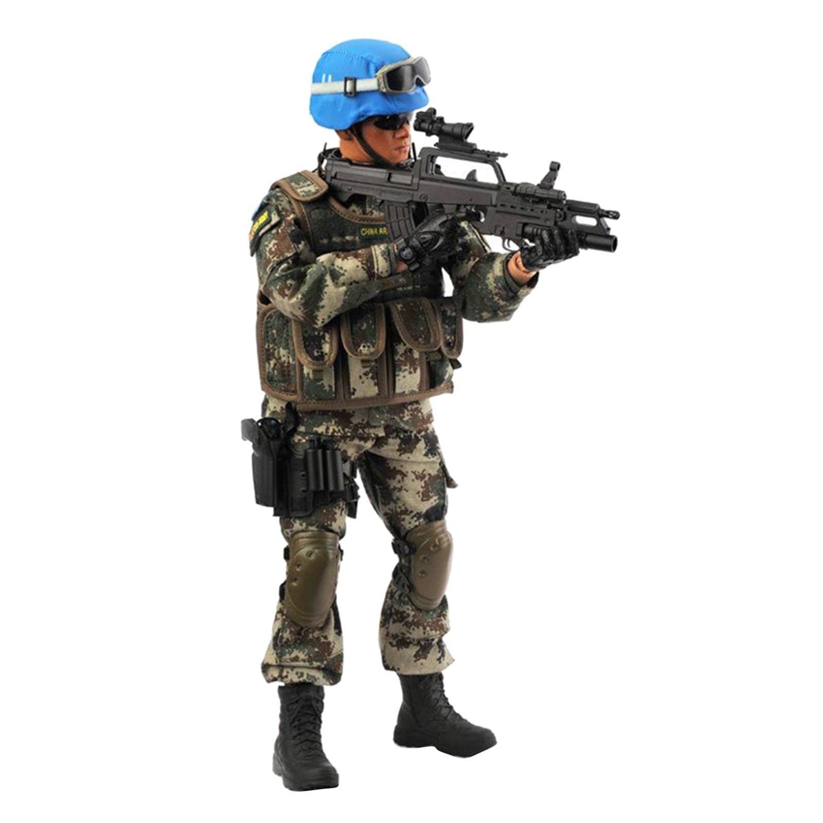 Buy Enakshi (LABEL) 1:6 Action Figure with Accessories Army