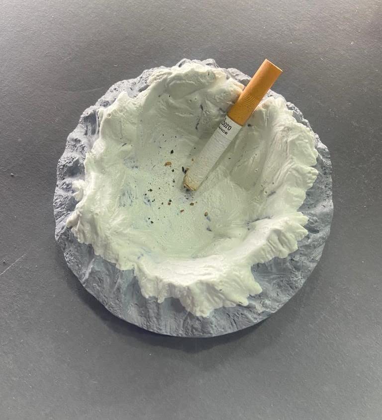 Concrete Ash Tray For Cigarettes, Decorative Modern Ash Tray For Home, Office/Indoor/Outdoor Use I A Modern Handmade Ash Tray- Volcano_Design-image-27