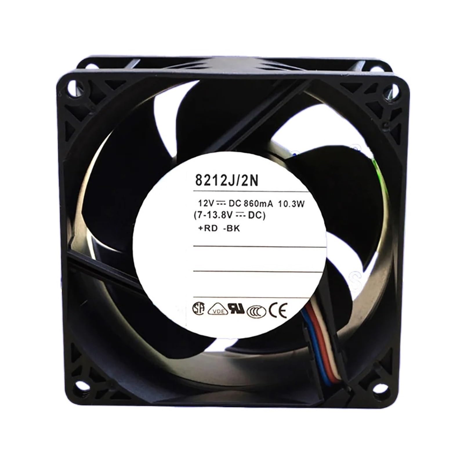 OKEWGHFL 8212J/2N 12VDC 4WIRES 10.3W 8038 80 * 80 * 38 mm COOLING FAN