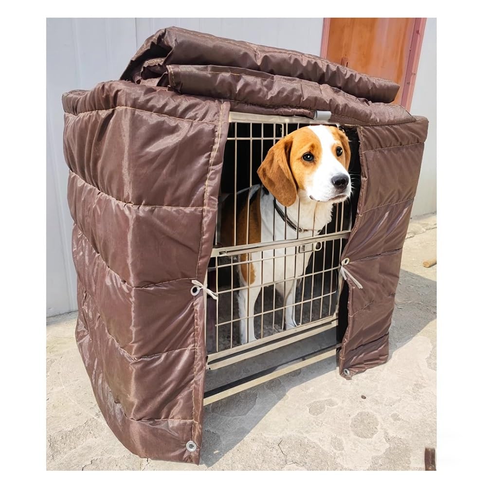 Housse de niche pour chien isolante et chauffante pour cage