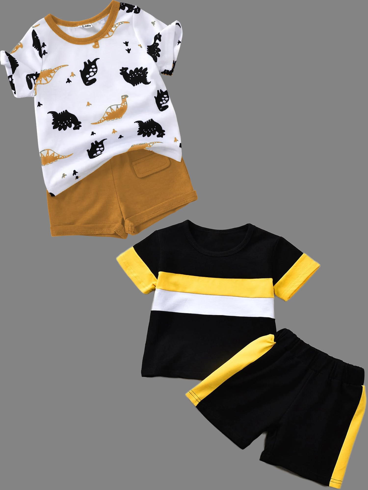 LOFN Unisex-Kinder-T-Shirt