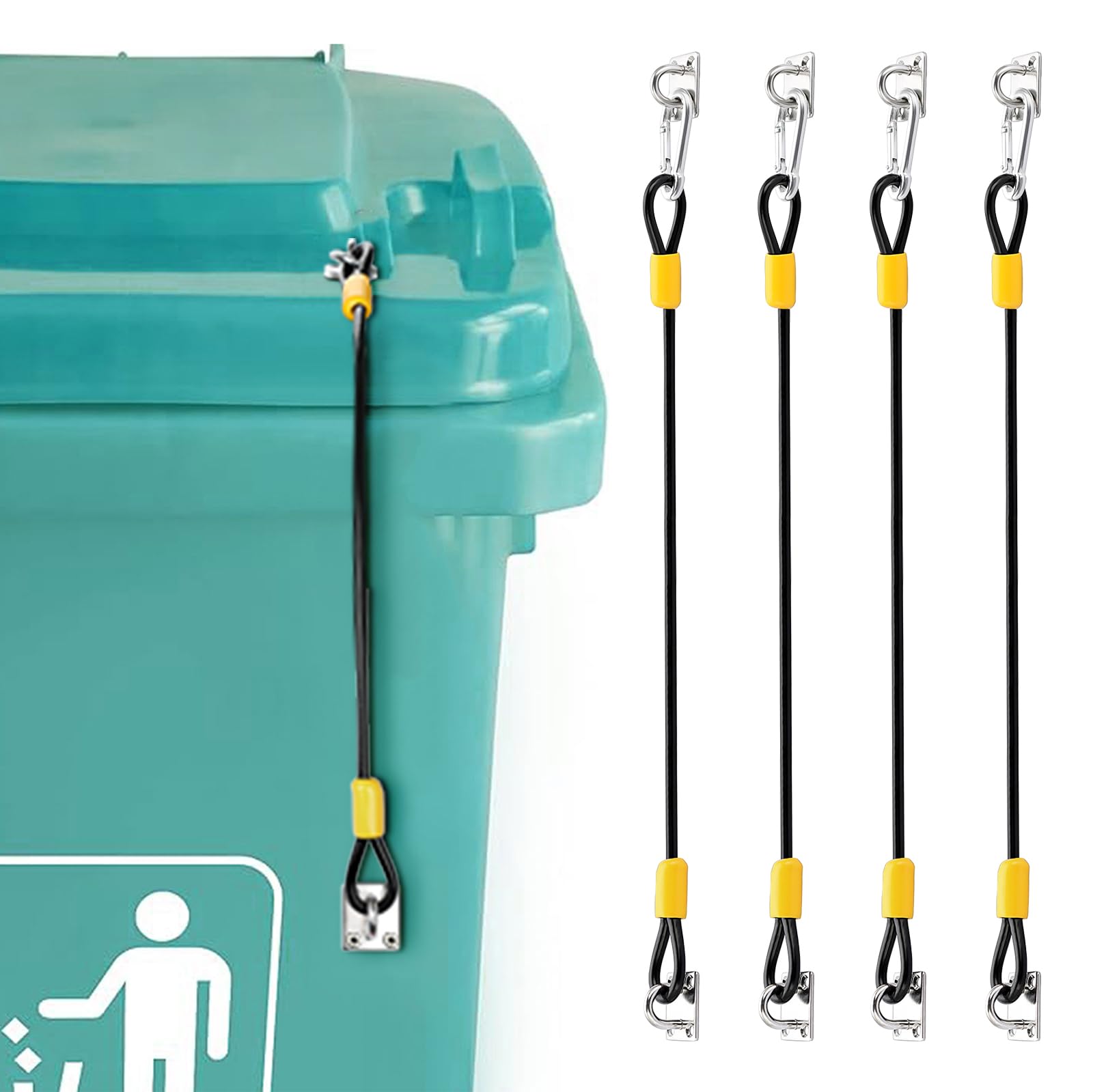 Sephile Pattumiera Auto Con Coperchio: Design A Scomparsa, Impermeabile, Portatile, Nero