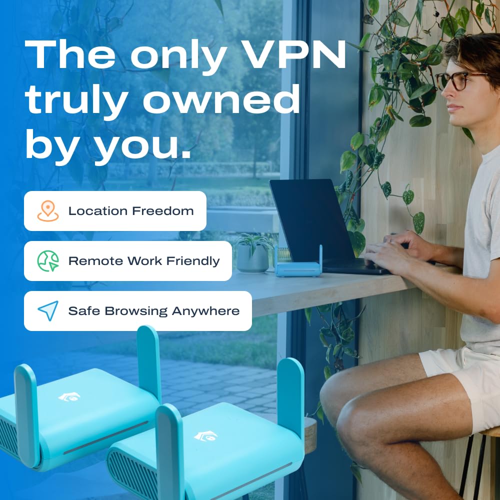 Maui MA-B256, solution serveur VPN et routeur de voyage – Accès sécurisé au réseau domestique depuis n'importe où, gardez votre IP domestique où que vous soyez et profitez d'un contrôle VPN complet et