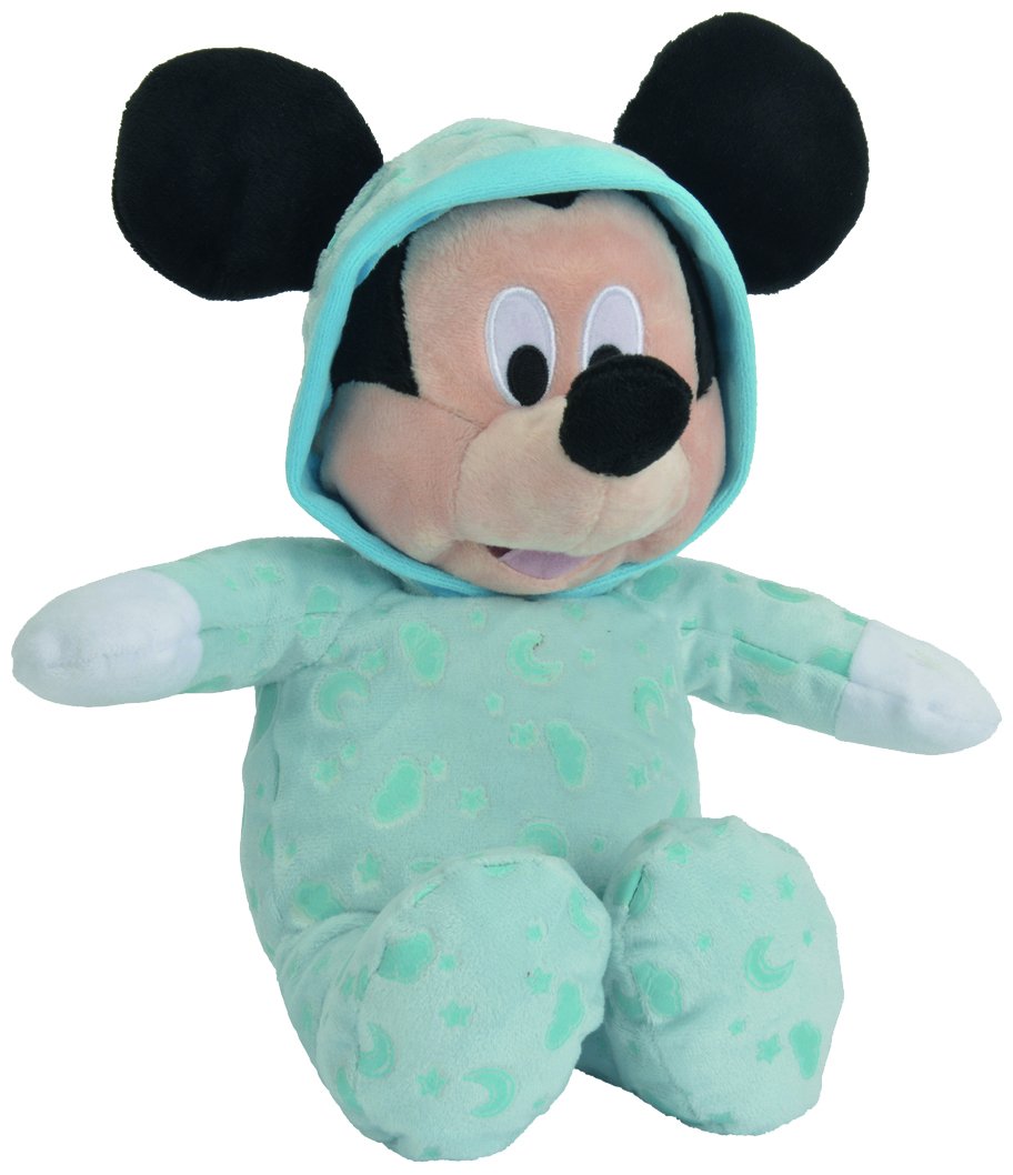 Disney Mickey Doudou Vert/​Bleu 25 cm