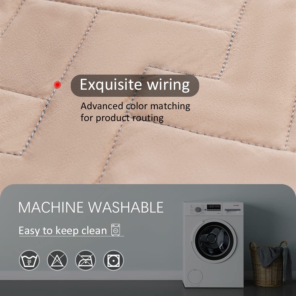 fuguitex Waterproof Dog Bed Cover Couch Cover for Pet Anti-Slip Blanket for Loveseat Sofa Recliner L-Shape Sofa Furniture Protrctor Cat Mat Pet Pad