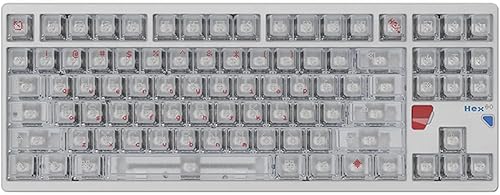 Miniatura 13 de ATK x QK Hex80 HE Teclado Gaming Magnético, 80% TKL, Aluminio CNC, Interruptores Ti de Efecto Hall, Polling de 8 kHz, Trigger Rápido, Rosa bebé
