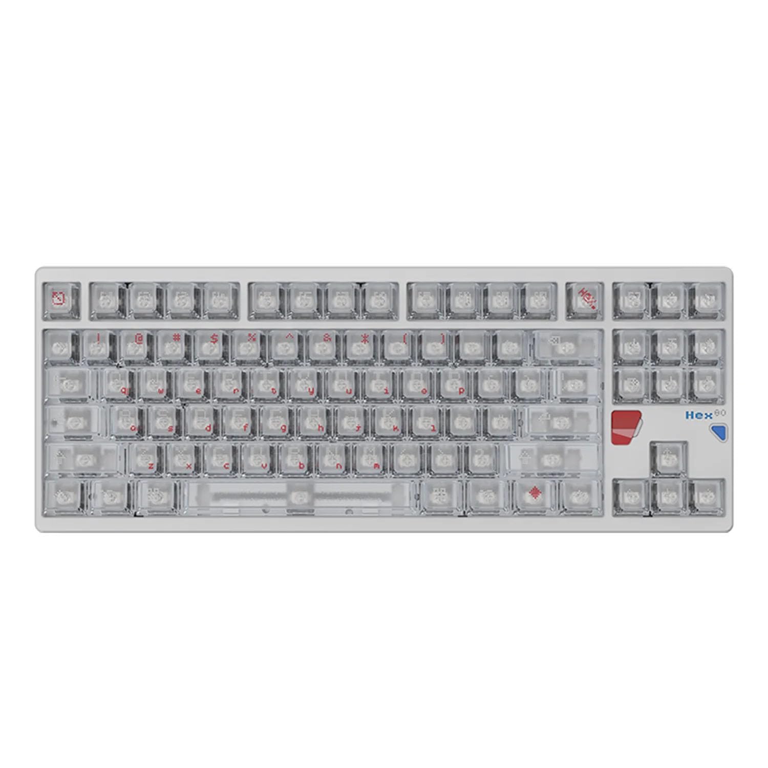 Amazon | ATK x QK Hex80 HE 磁気ゲーミングキーボード TKL 80% CNC