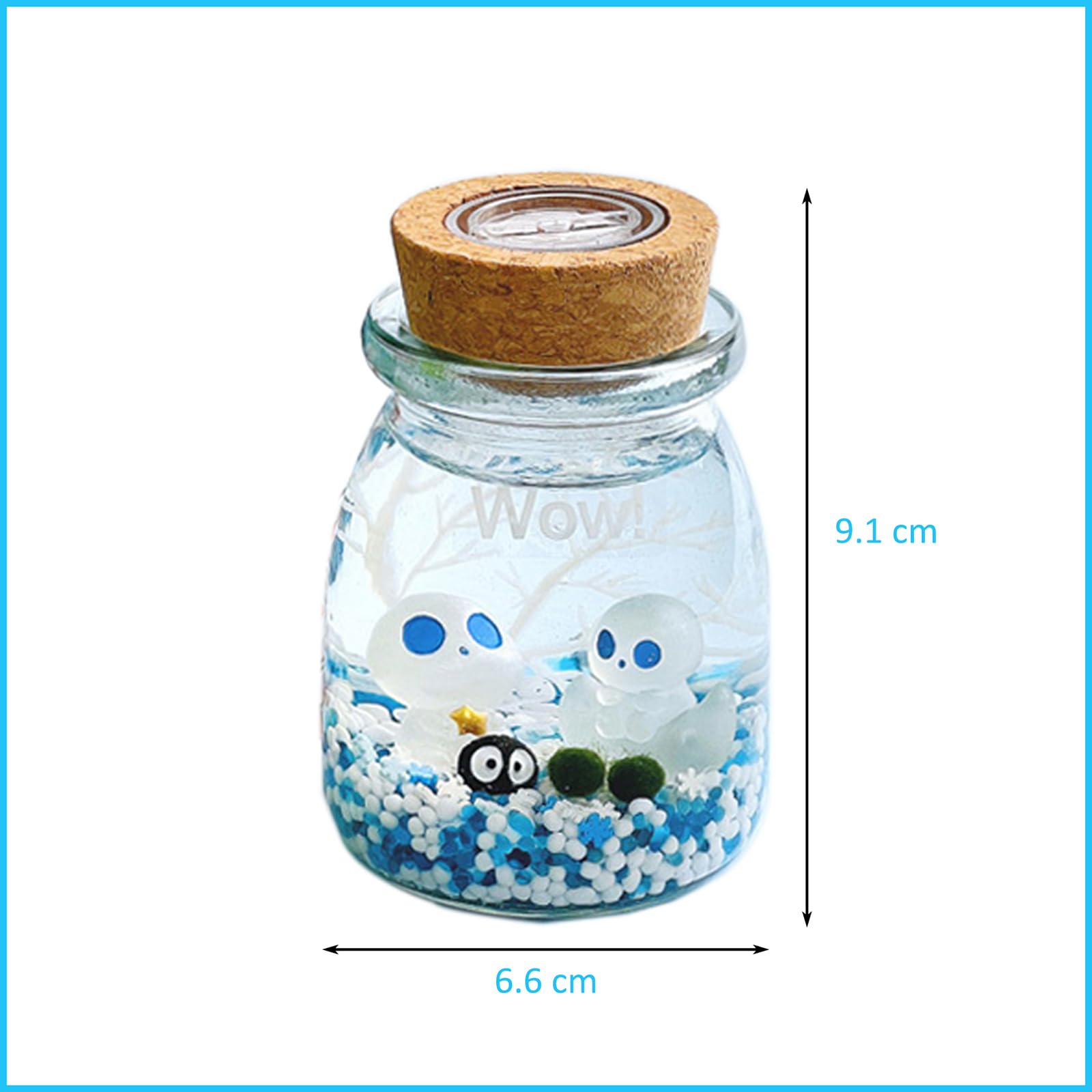 Amazon.co.jp: ミニ水族館 マリモ 水槽 デスクトップアクアリウム 海苔