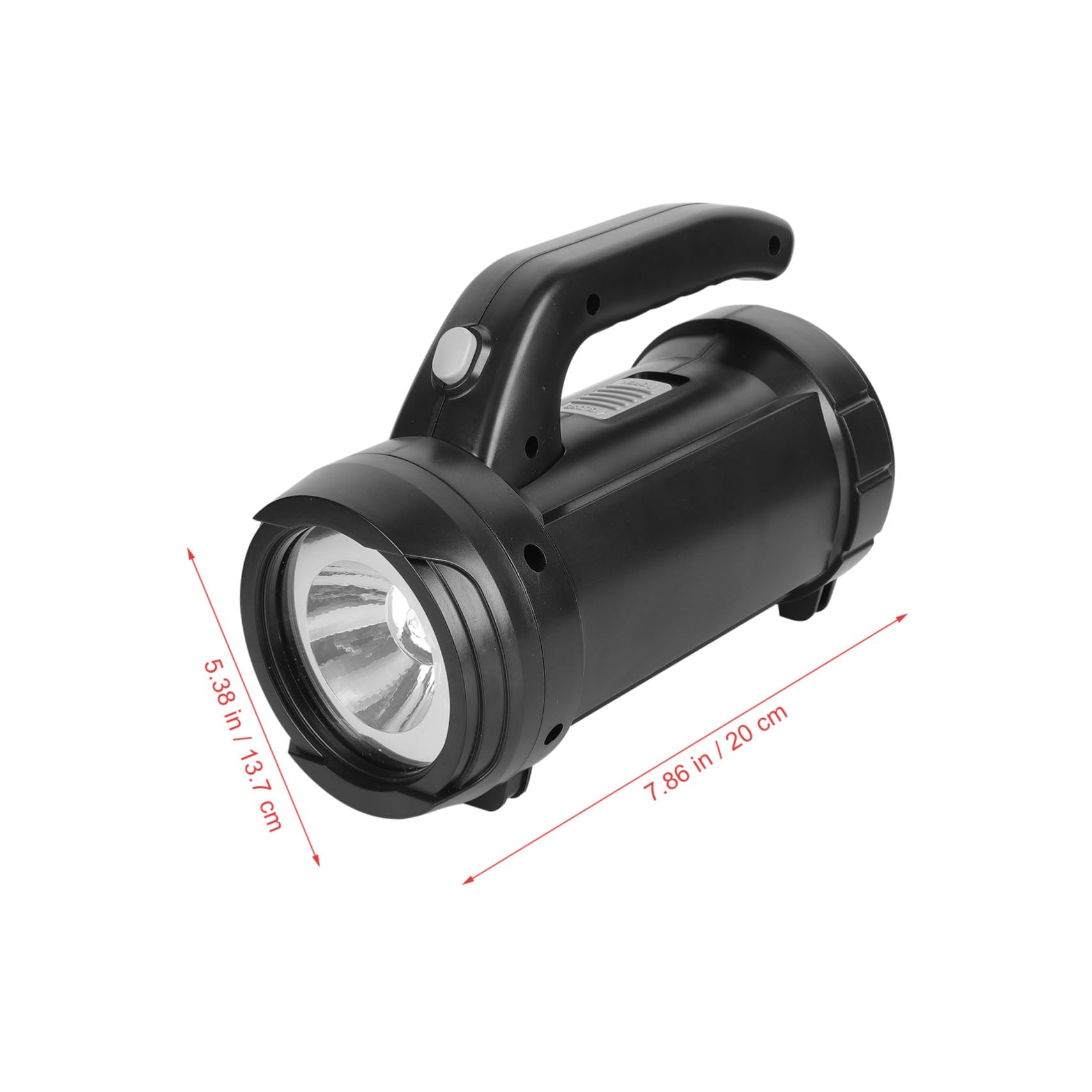 Lampe Torche D'extérieur Noire 1 Set avec Outils de Réparation pour Camping