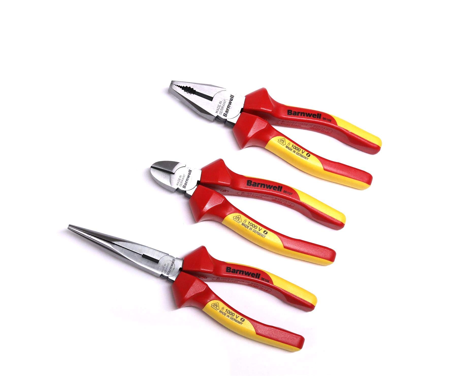 Knipex Cortador Diagonal Cromado, Aislado Con Agarres Multicomponentes, Probado Por VDE 6.299 In 70 06 160