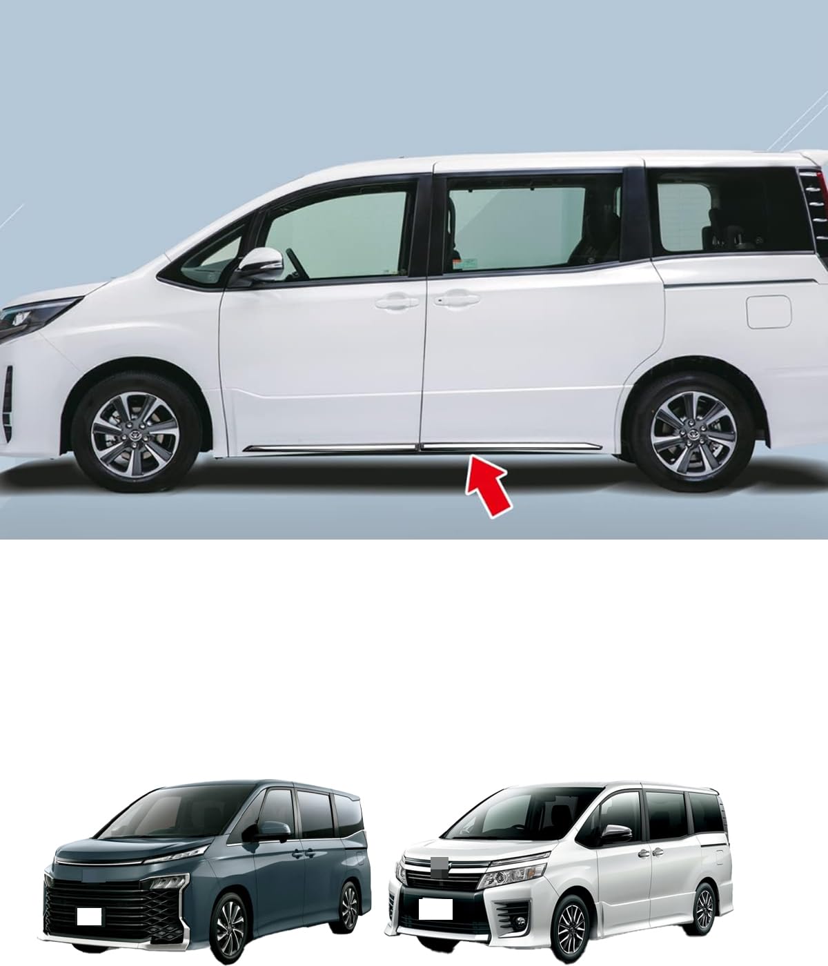 Amazon | 【FlowerGarden】トヨタ ノア/ヴォクシー 80系 ZS/Siグレード