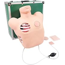 Patient Care Simulator - Thoracentesis and Drainage Model Pneumothorax and Liquid ChestClosed Drainage Operation Training Medical Training Teaching Model