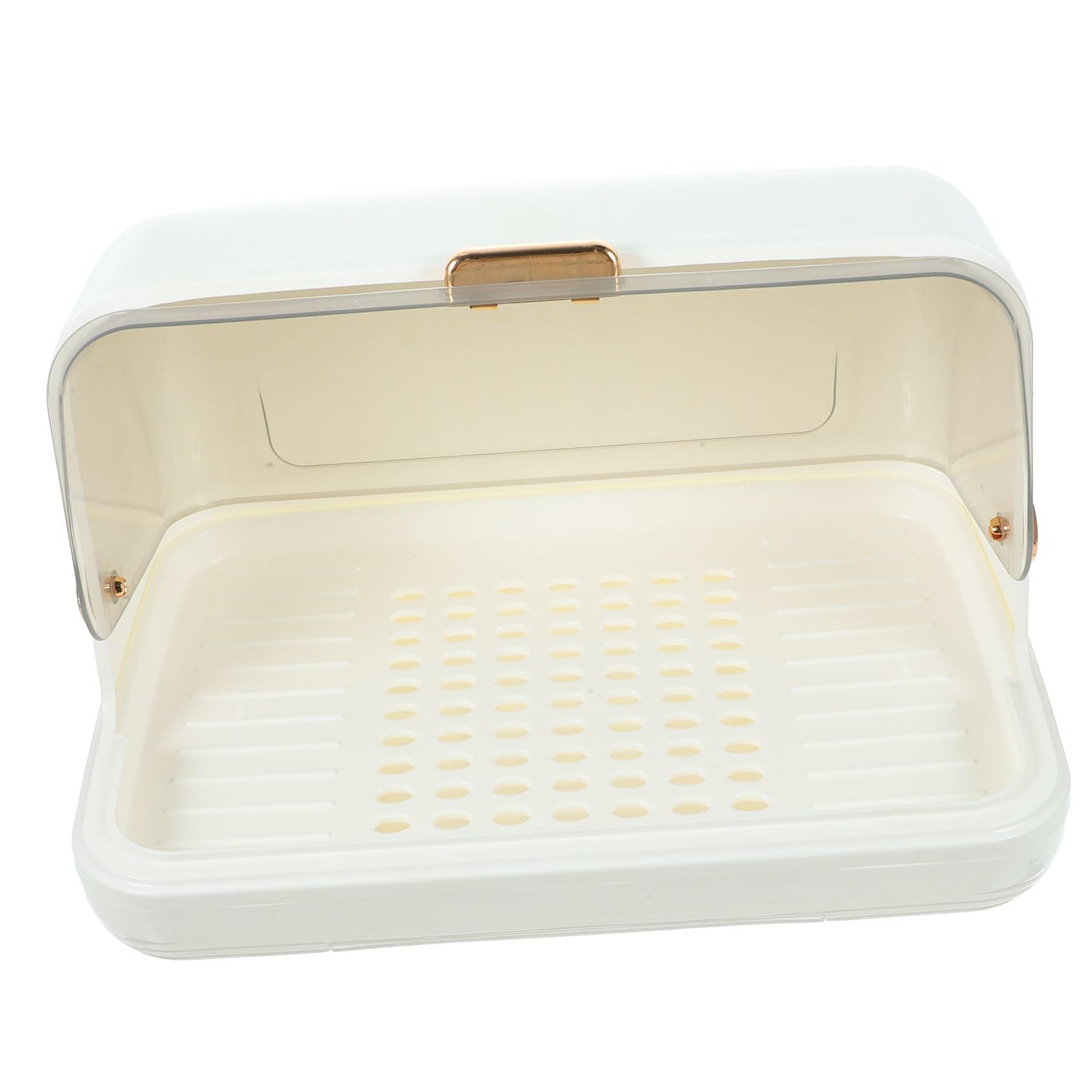 Hemobllo Portabiberon con Coperchio e Vassoio Raccogligoccia Scolabiberon Multiuso in PP Organizer da Cucina per Bottiglie e Bicchieri Contenitore Asciugatura Igienico e Compatto Bianco