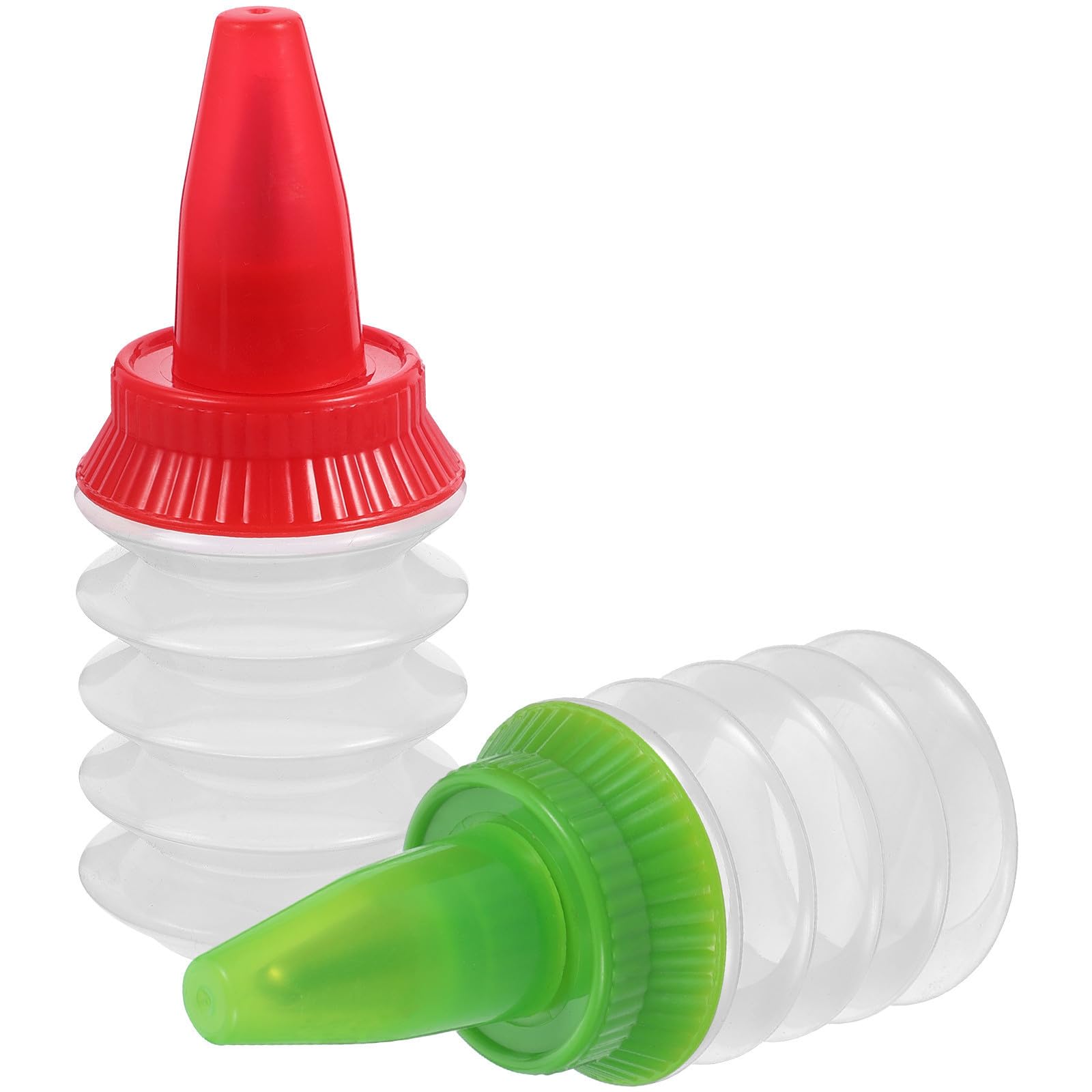 DOITOOL Outil à Glaçage pour Gâteaux 2 Pièces en PP Réutilisable et Portable, Fourniture Décoration de Biscuits et Pâtisserie, pour Décorer Les Cookies Couleur Aléatoire
