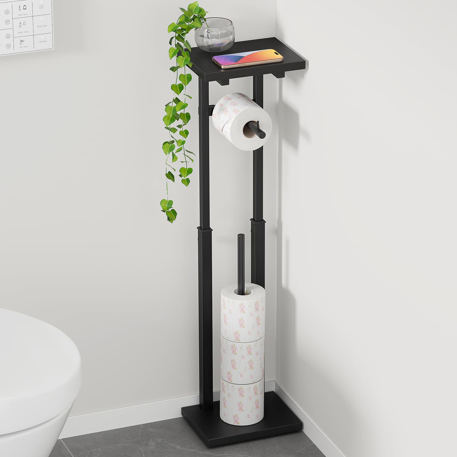 ぽんこ 様 トイレットペーパー ホルダー スタンド★完成品★ Atsuko Matano（アツコマタノ） トイレットペーパーホルダーカバー