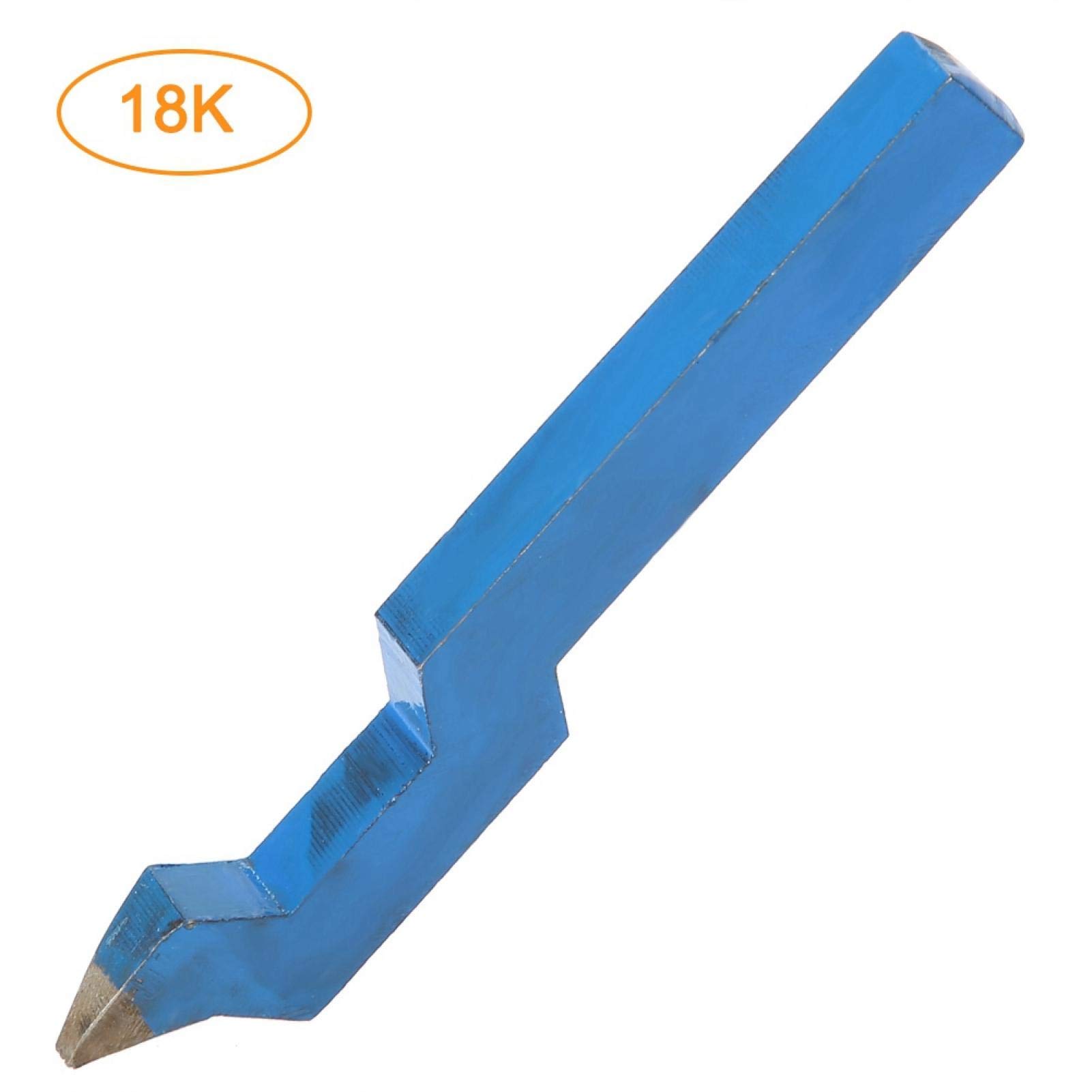 Punzone per gioielli Timbro, Punzone per metallo Timbro per acciaio Strumento per marcatura di design curvo per stampo per gioielli Anello per punzonatura di bracciali Gioielli in metallo (18K)