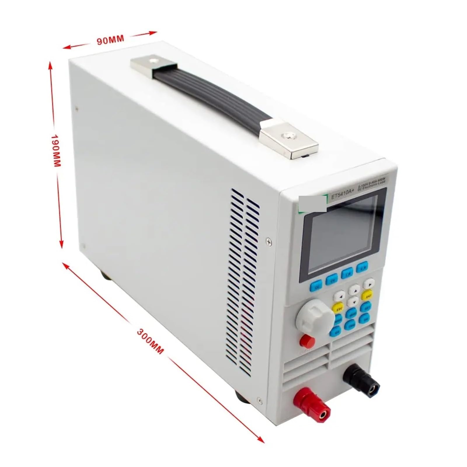 Testeur de charge électronique CC ET5410 ET5420, testeur condensateur batterie 400 W, simple/double canal, programmable 150 V/500 40 A Mesure de résistance(ET5410A Plus)