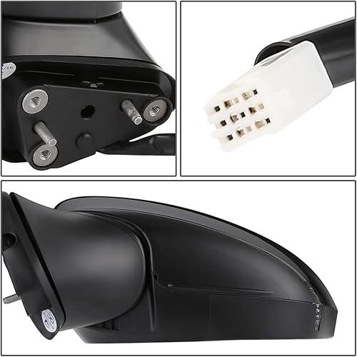 Miniatura 4 de DNA Motoring OEM-MR-MA1320218 - Espejo lateral con calefacción, con conductor izquierdo, señal de giro compatible con Mazda 6 17-20