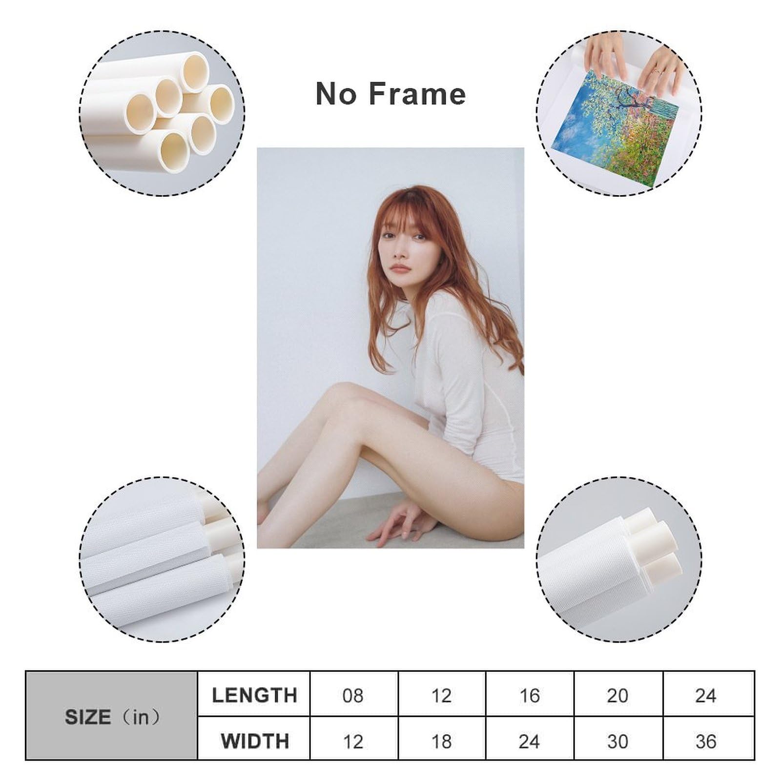 Amazon.co.jp: 装飾画 後藤真希 インテリア絵画 壁掛け 絵画 芸術 壁の