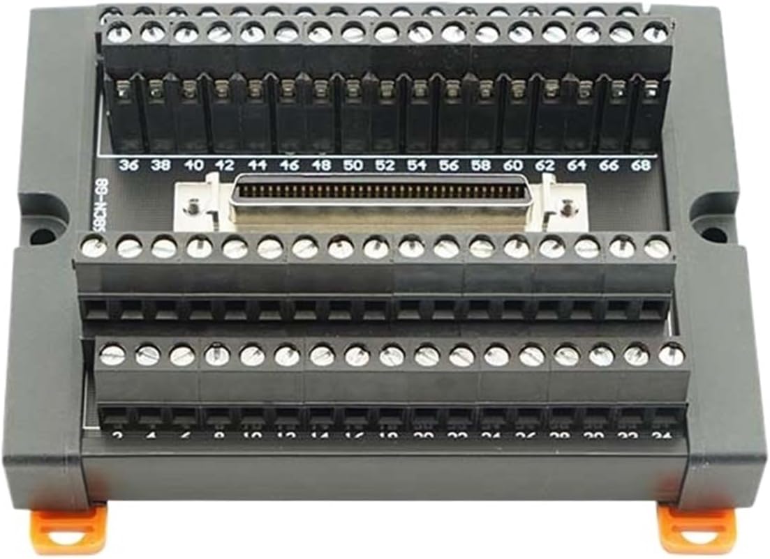 Screw Terminal Servo SCSI 68-Pole Terminal Block MDR68 Splitter Adapter Plate Terminal Block SM-SC68CN-B8