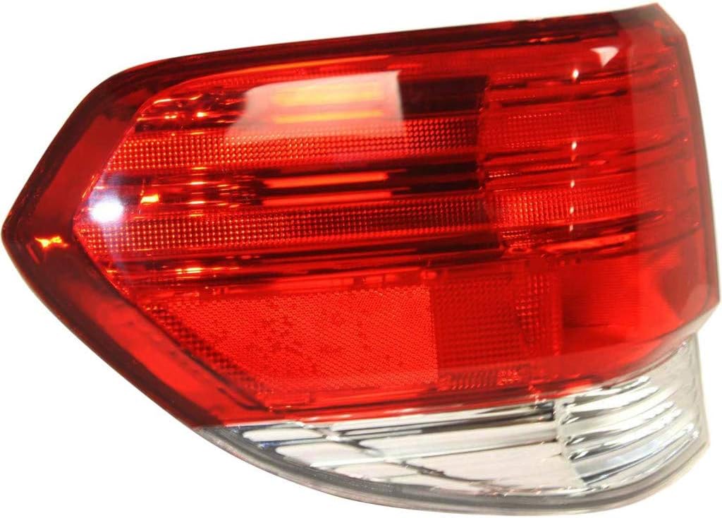For 2008-2010 Honda Odyssey Rear Tail Light Driver Side Assembly Unit For HO2818134 | 33551-SHJ-A51