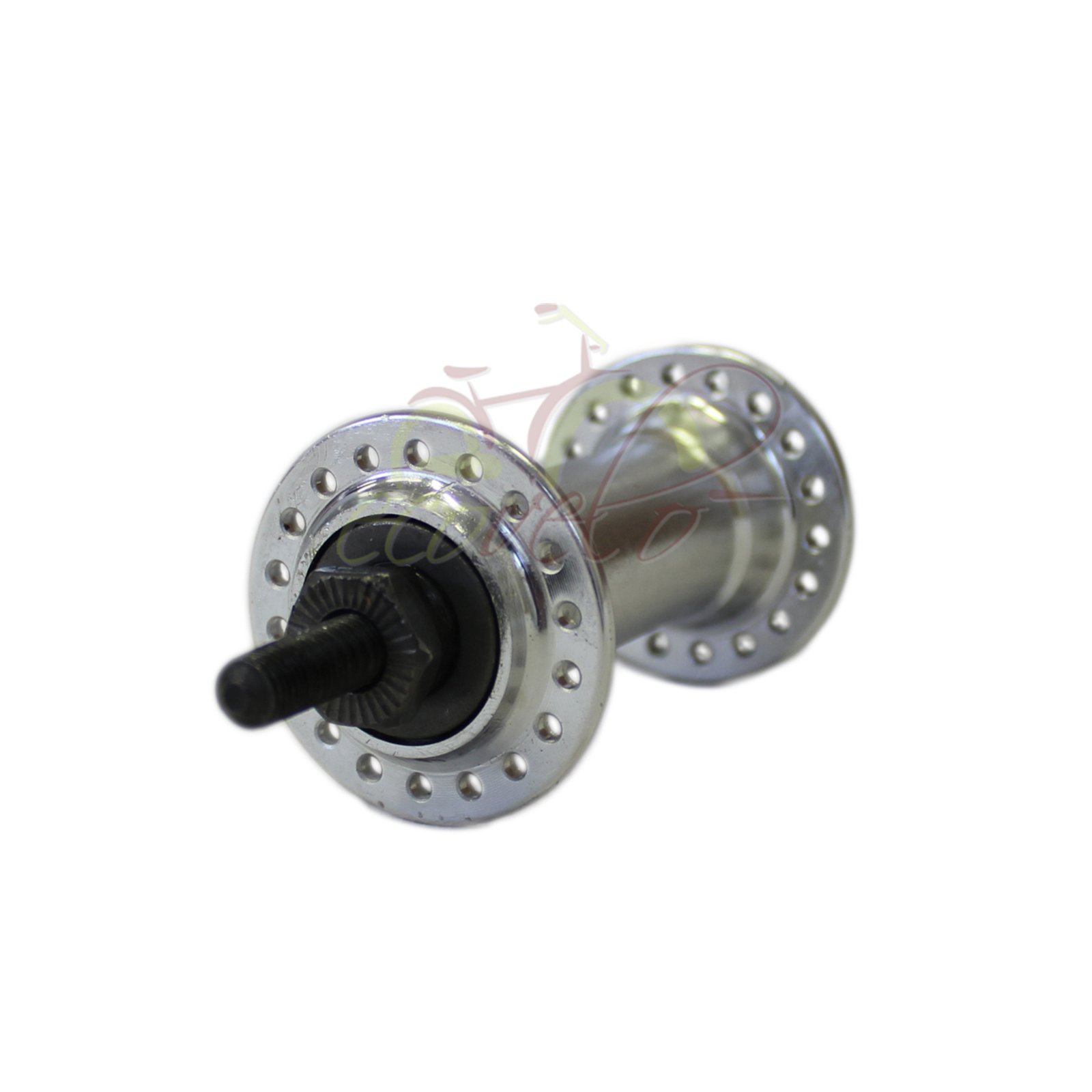 C2475AST CERCHIO RUOTA BICI BICICLETTA MTB MOUNTAIN CITY BIKE MOZZO CON RAGGIO 24x1,75 ANTERIORE