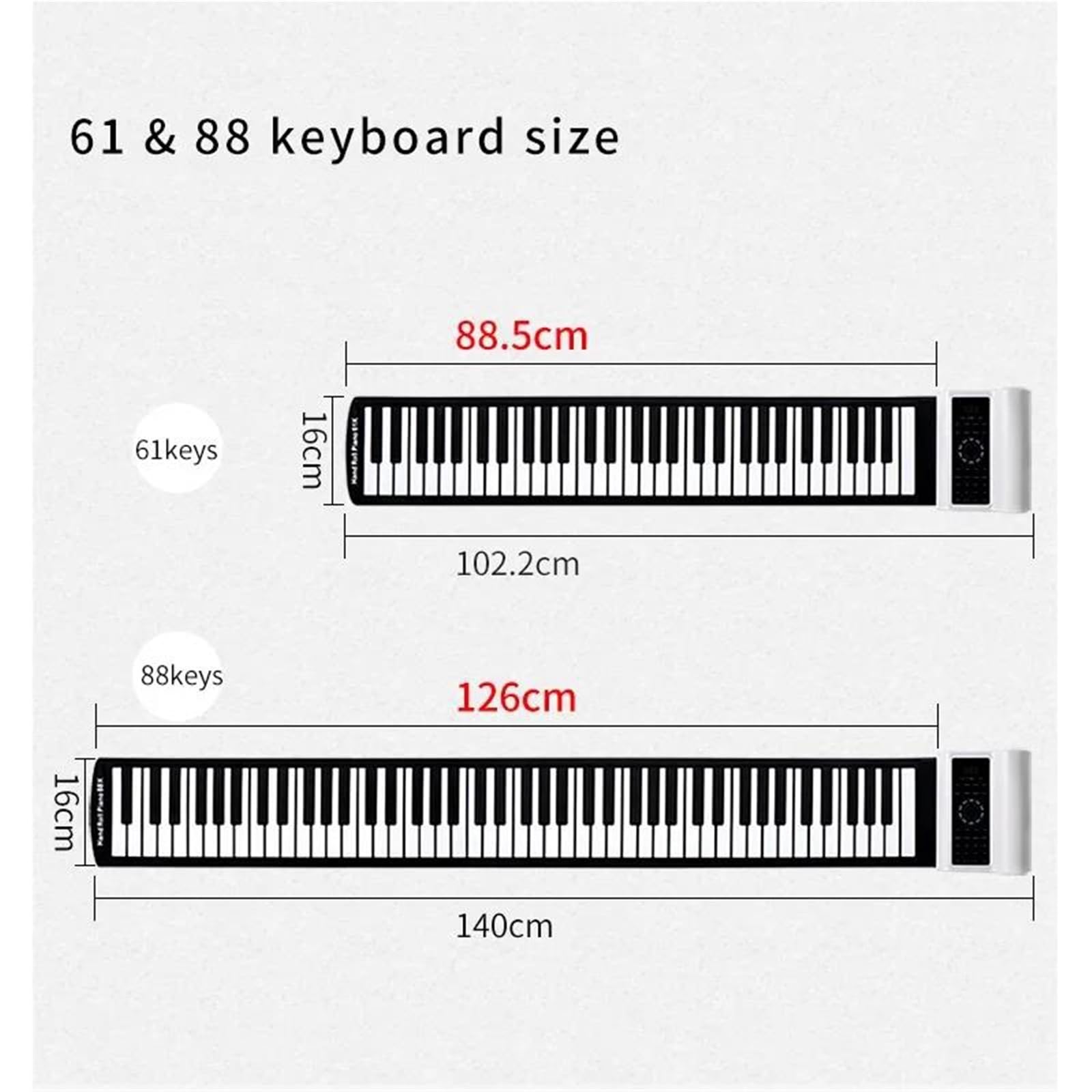 Tastiera Elettronica Professionale Tastiera Elettronica Digitale 88 Tasti Tastiera Pianoforte Per Principianti