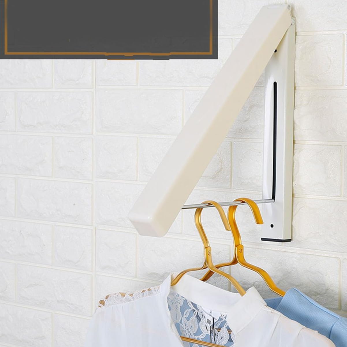 CHILDWEET Foldable Drying Mount Mini for Laundry Hidden Storage Sturdy Stainless Steel