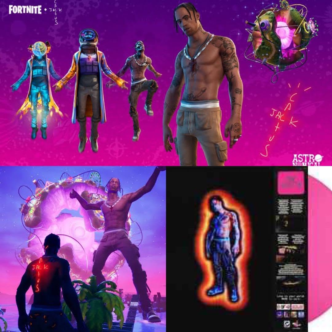 Travis scott x fortnite 7インチ 限定LP 4枚 Travis scott x fortnite 7インチ 限定LP 4枚 popsike.com - TRAVIS