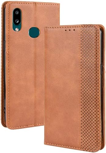 Cover for Motorola One Zoom Case, Motorola One ZoomOne Pro Phone Case Book Style PU Leather Flip Case with Invisible Magnetic Buckle Wallet Case for