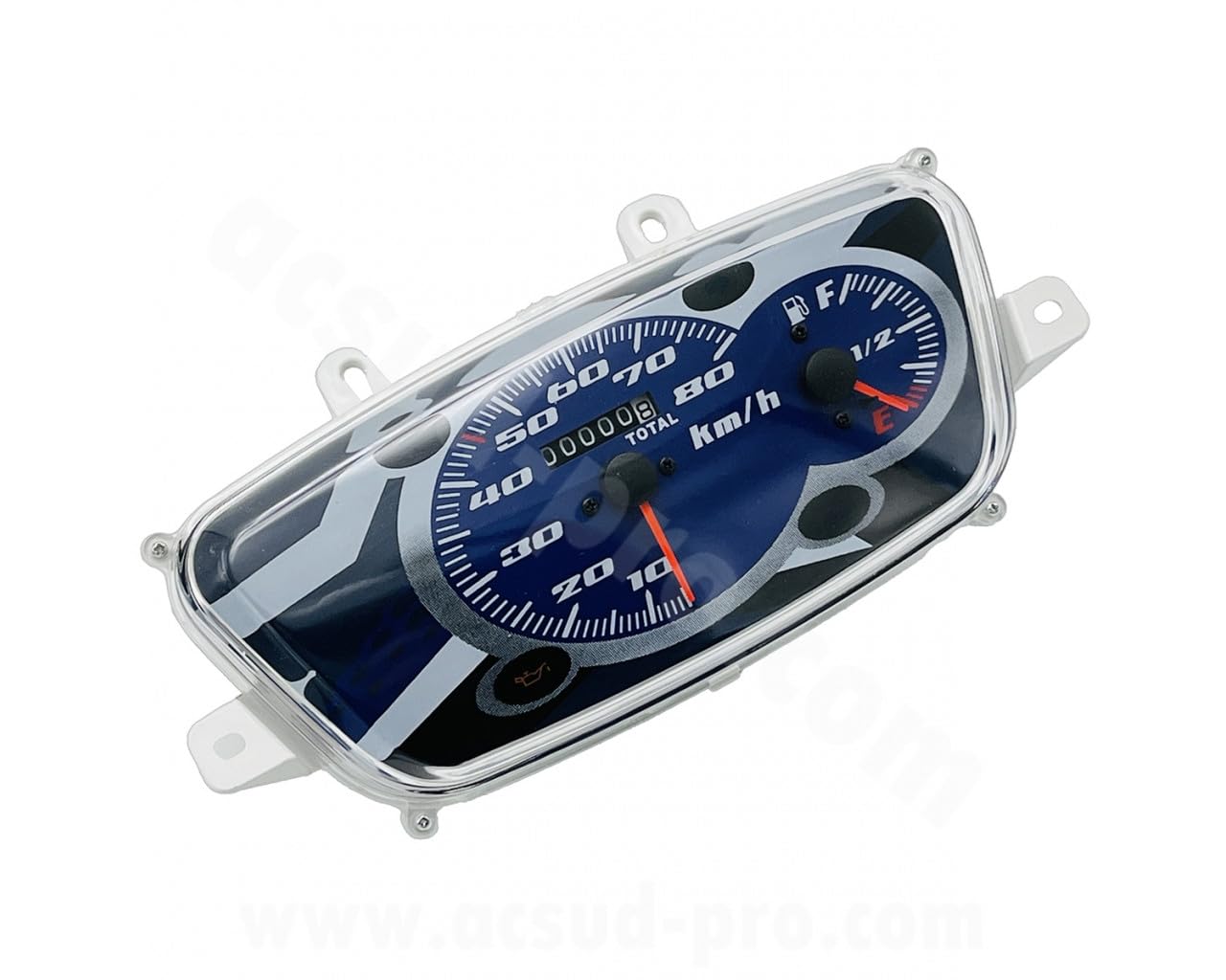 COMPTEUR ADAPT. MBK 50 BOOSTER 2004-2017 / compatible avec YAMAHA 50 BWS 2004-2017 (OEM: 5WW-H3510-71 / 5WW-H3510-00)