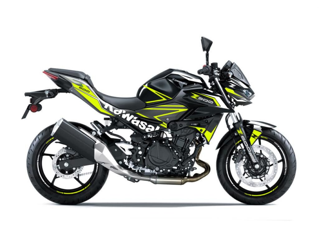 Amazon.com - Compatible for Kawasaki Z500 Graphics Kit MG (Neon)