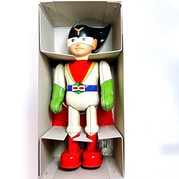 Amazon.co.jp: 【希少 ビリケン商会 遊星仮面 ブリキ ゼンマイ