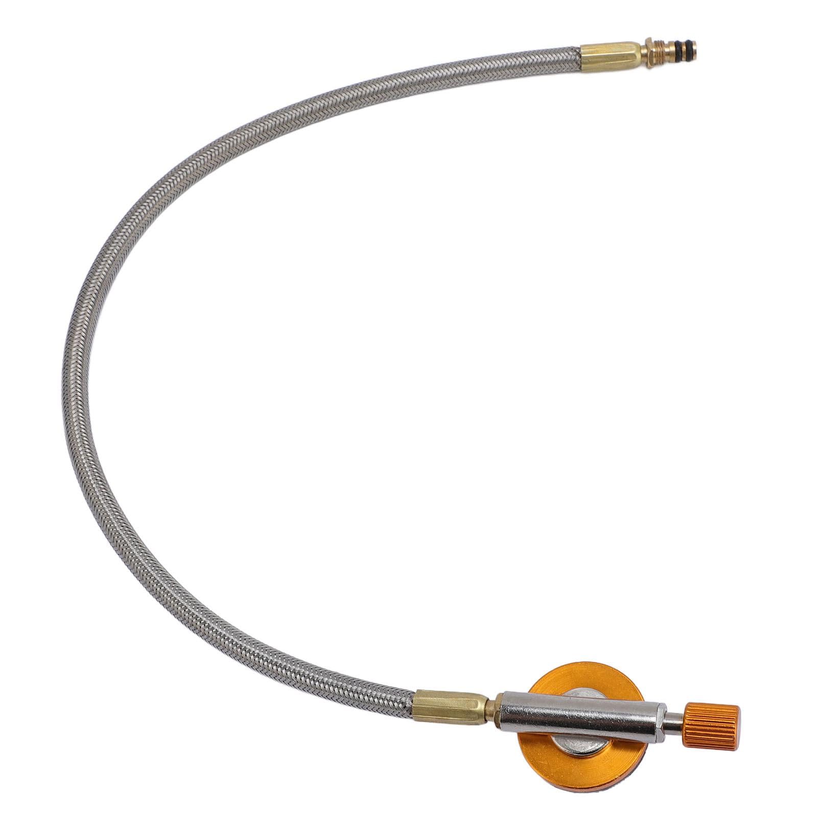 BTOSEP Camping Stove Replacement Valve Hose Flat Gas Tank Regulator Hose Replacement Part for Camp Stove