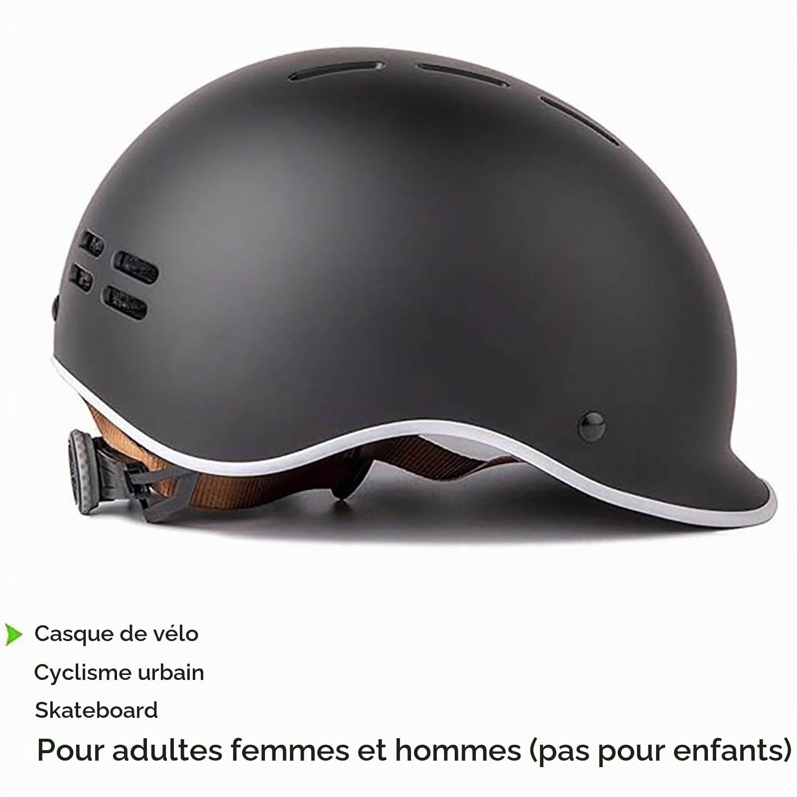 Casques vélo pour adultes, casques rétro adaptables, casques légers pour vélo, skateboard, vélo de route, patins à roulettes pour hommes et femmes Bright Rose Gold