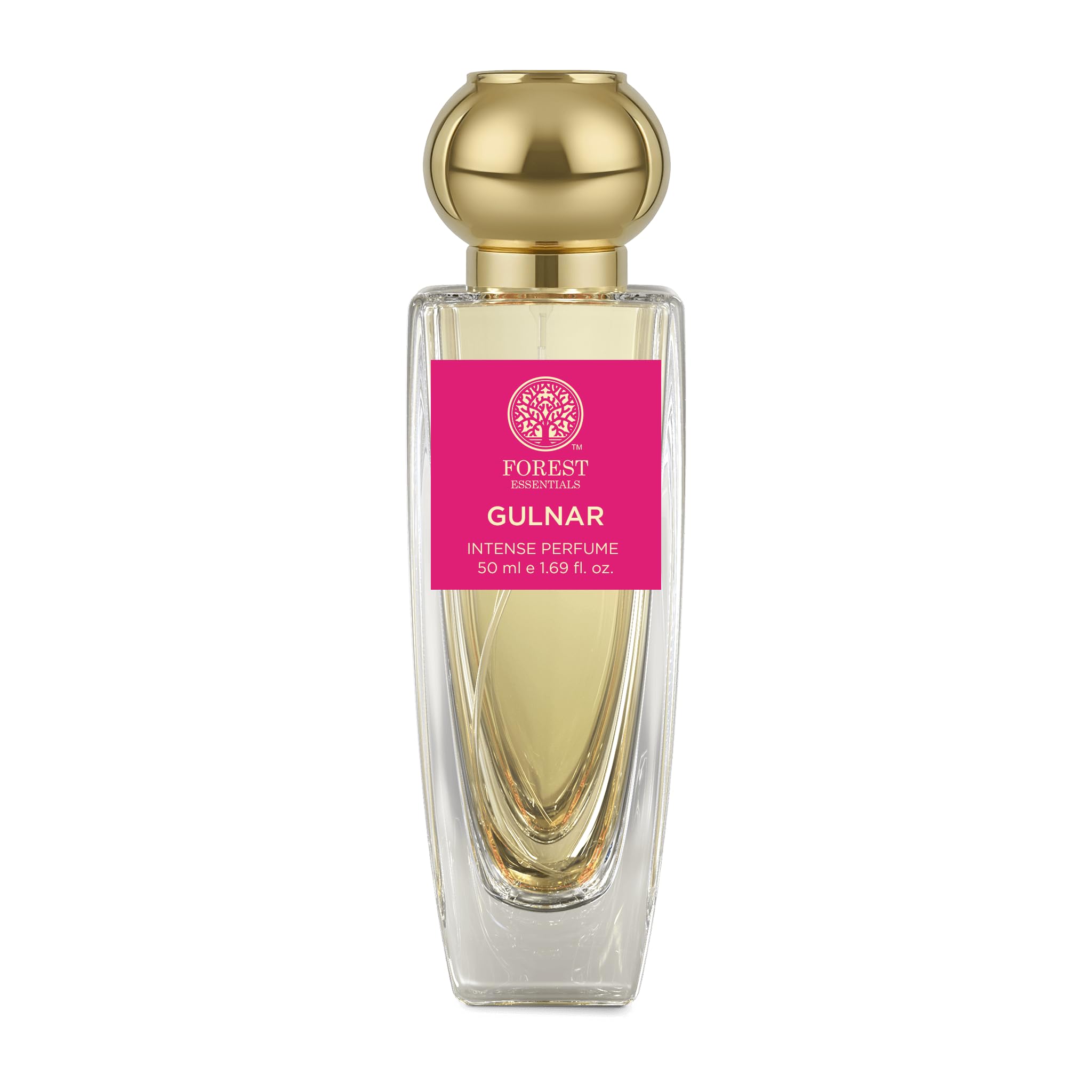 Forest Essentials Intense Perfume Gulnar | Rose & Carnation Flower Perfume | Lasts Through the Day